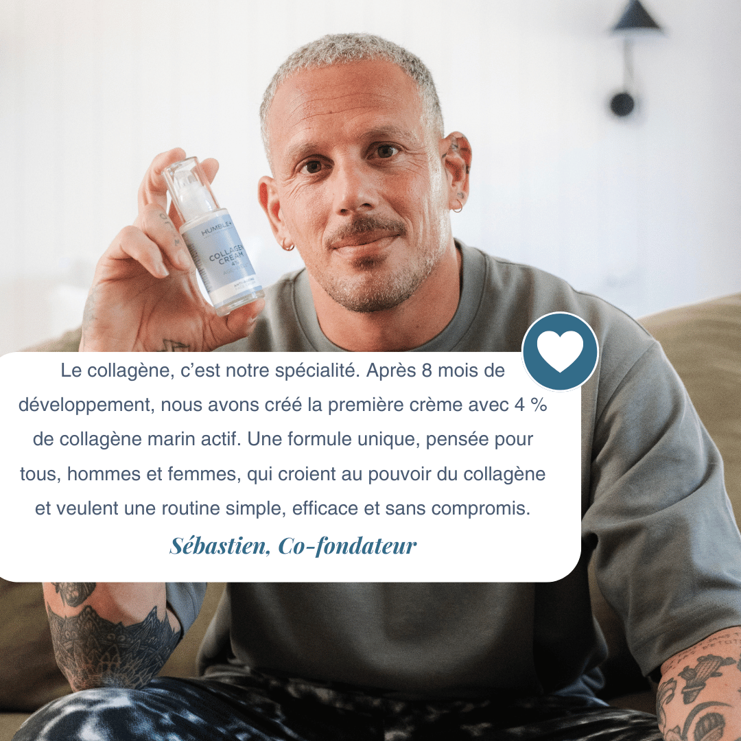 Crème anti-âge au collagène