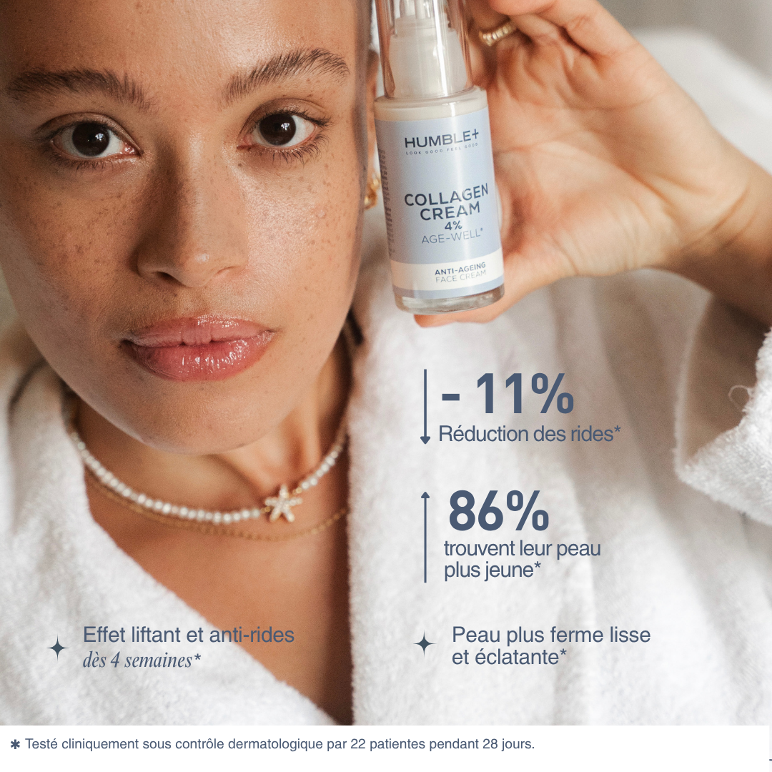 Crème anti-âge au collagène