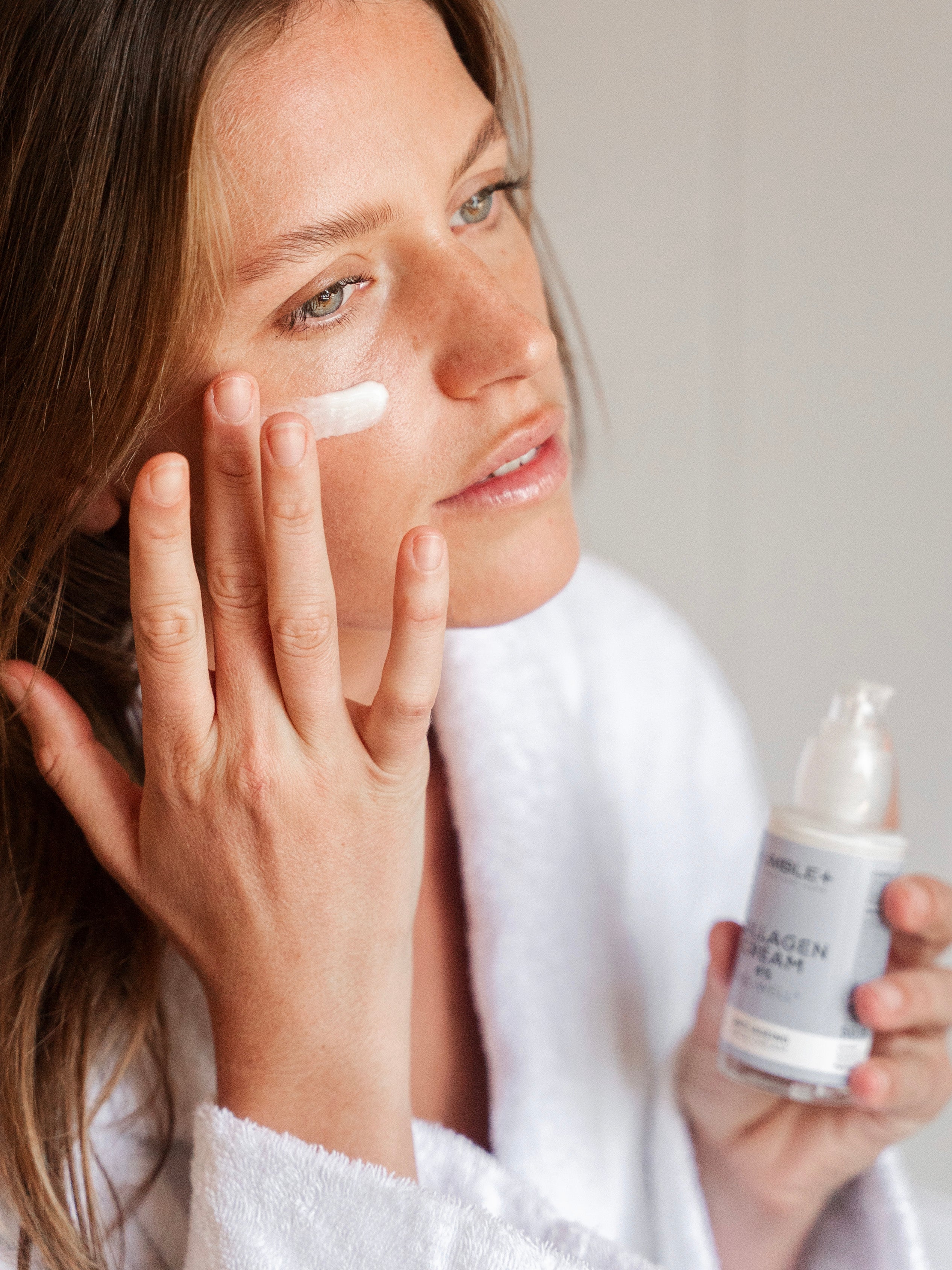 Crème anti-âge au collagène