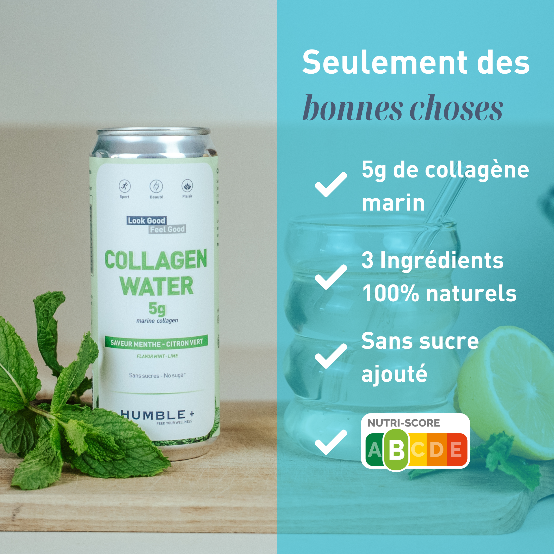 Boisson Collagène Marin