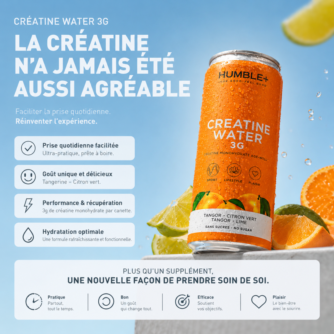 Canette Créatine Water