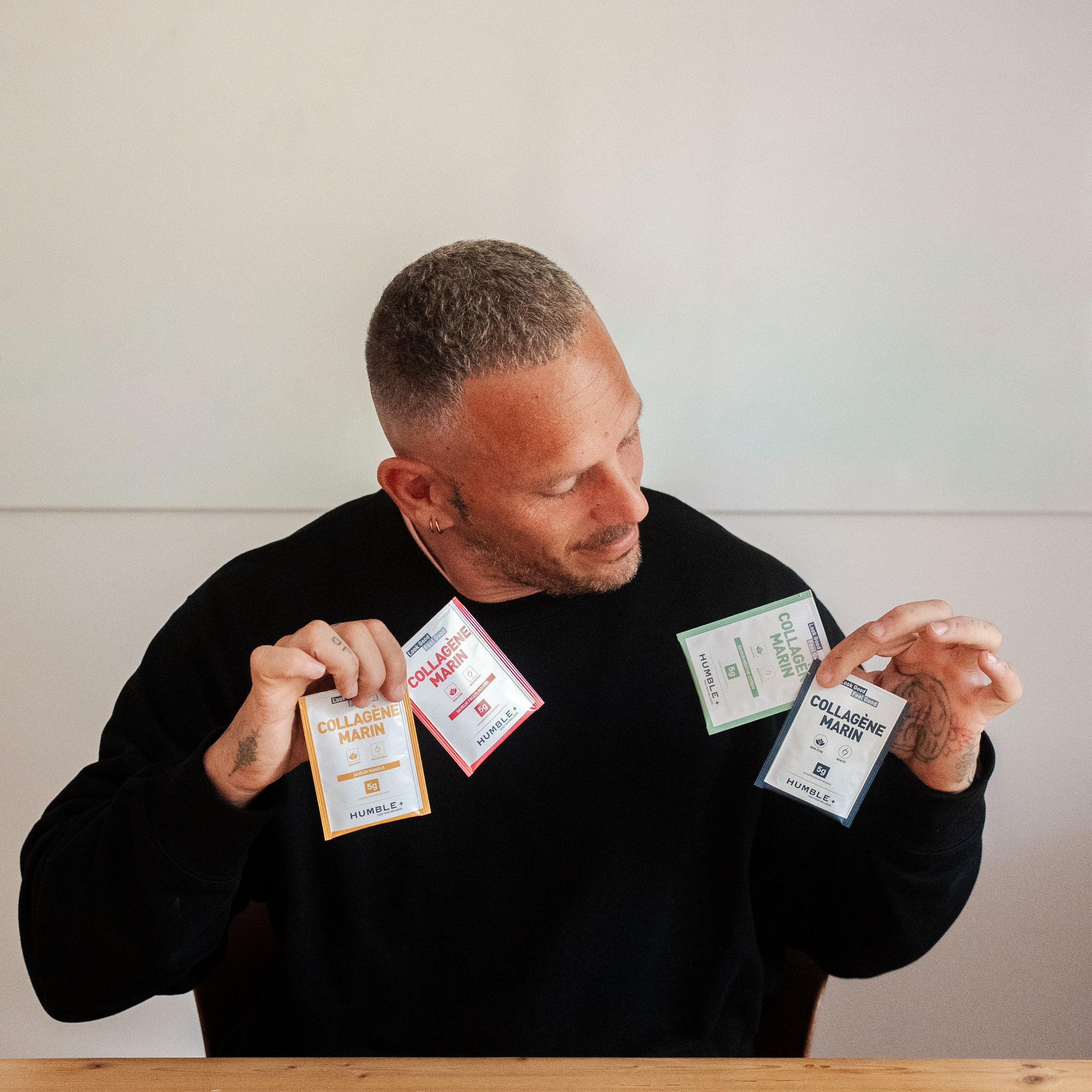 4 sachets découverte