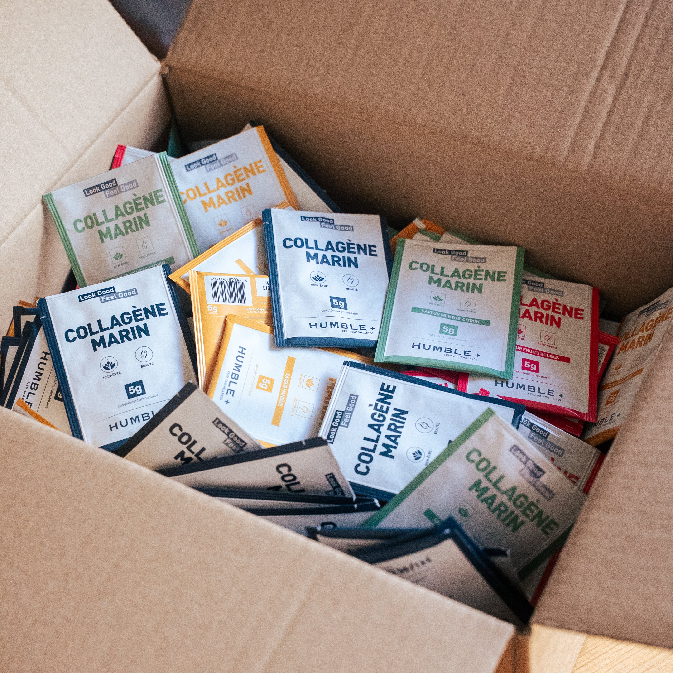 4 sachets découverte