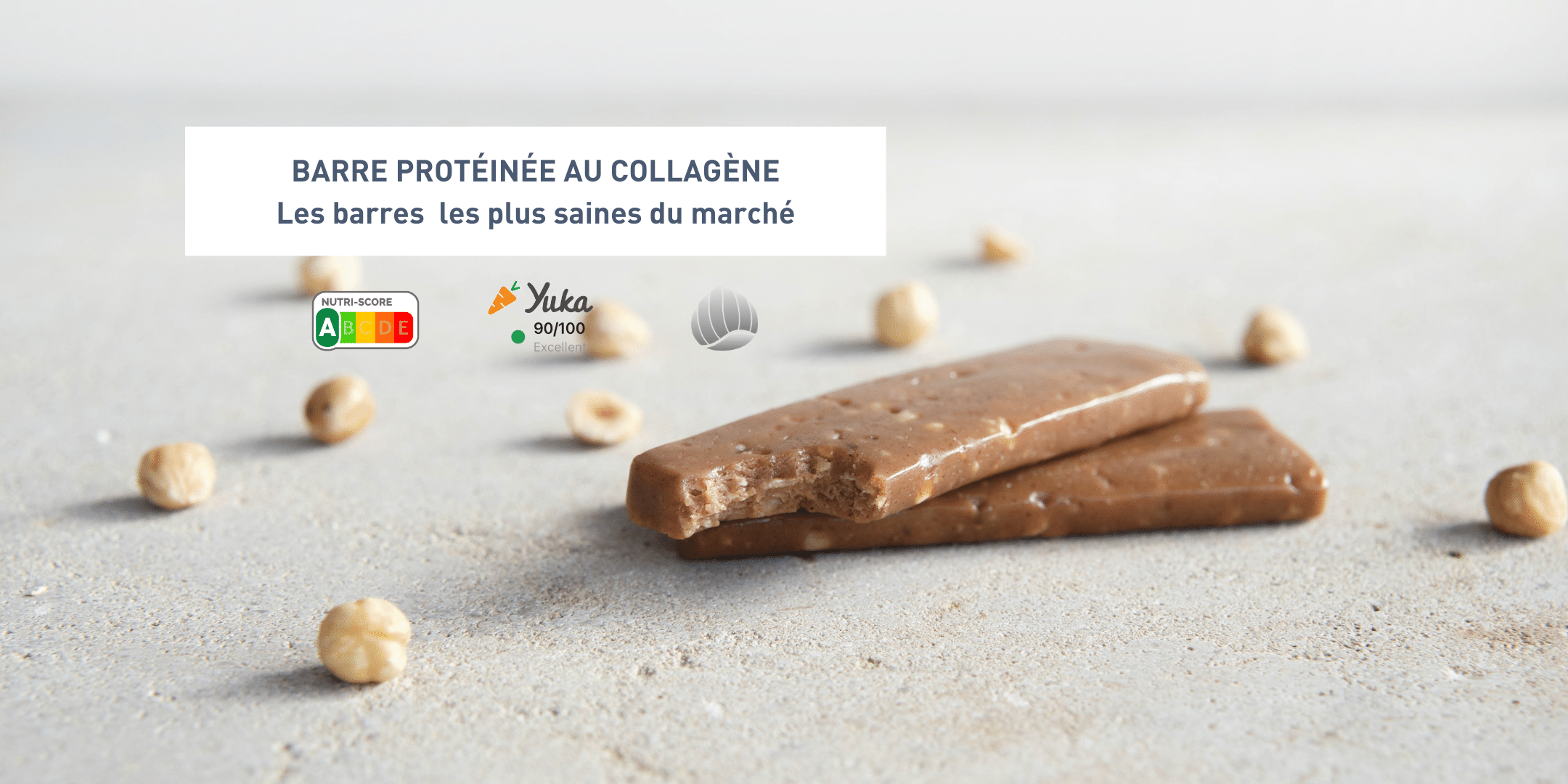 barre protéinée au collagène, collagen bar