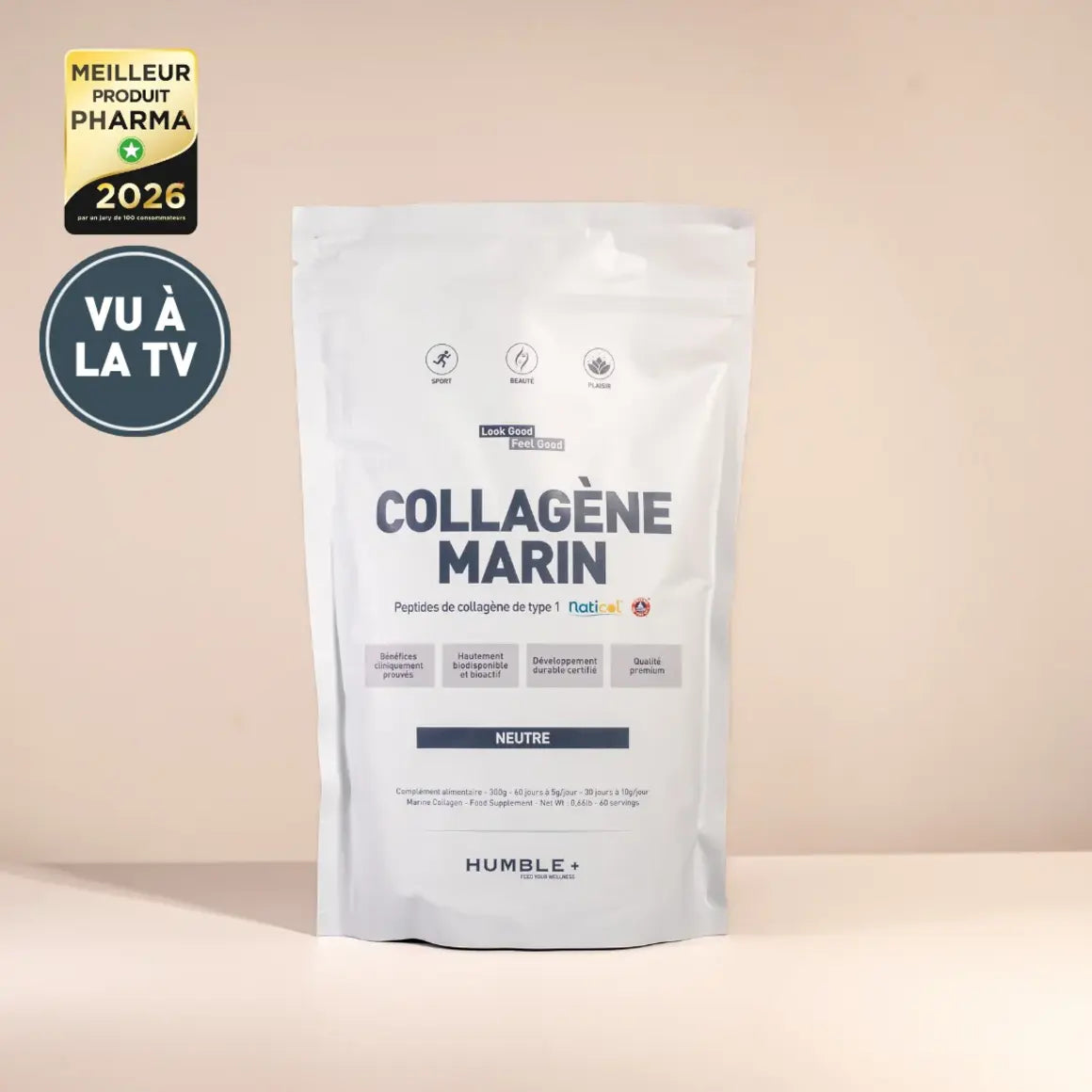Pur Collagène Marin Corps, sachet Neutre